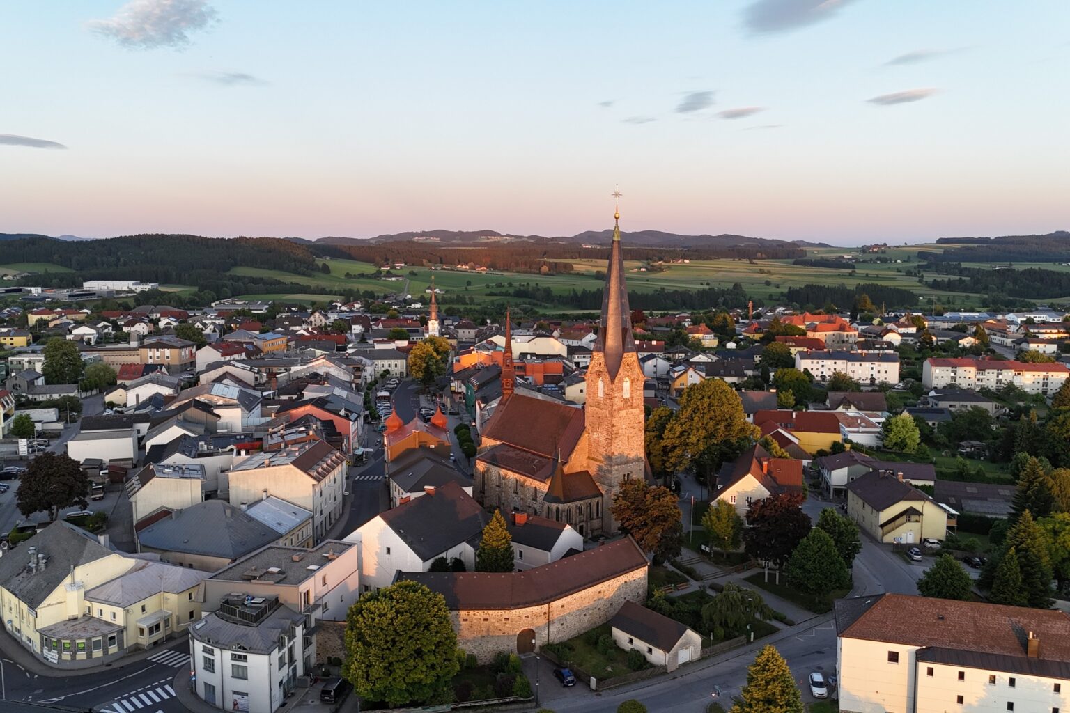 Ringstraße in Bad Leonfelden