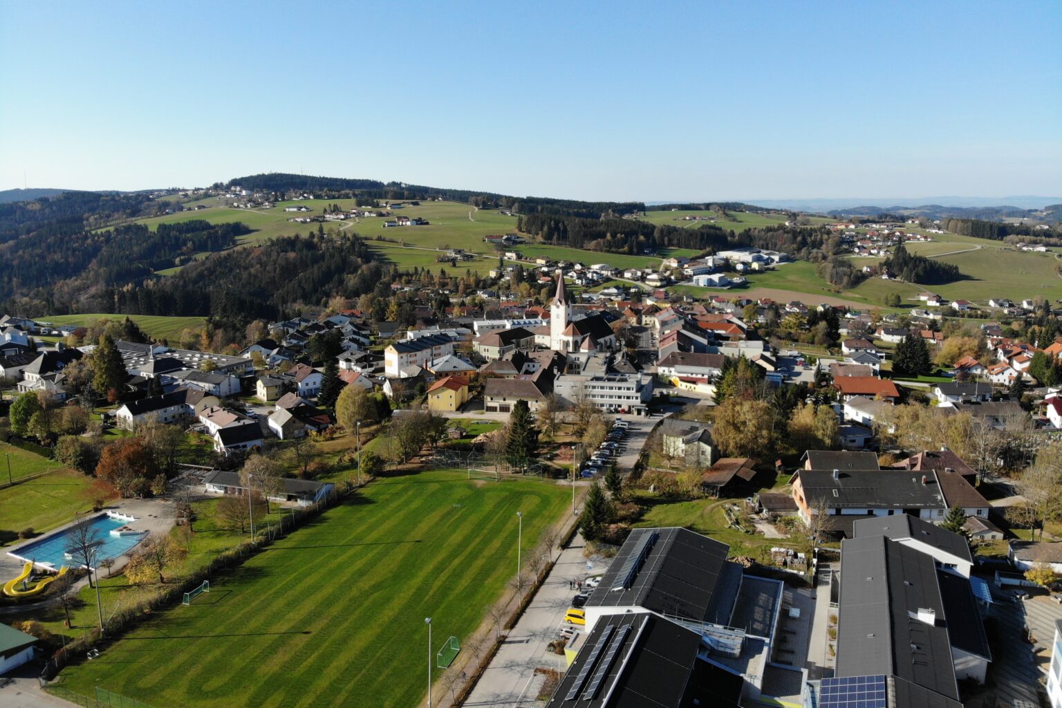 Luftaufnahme Hellmonsödt