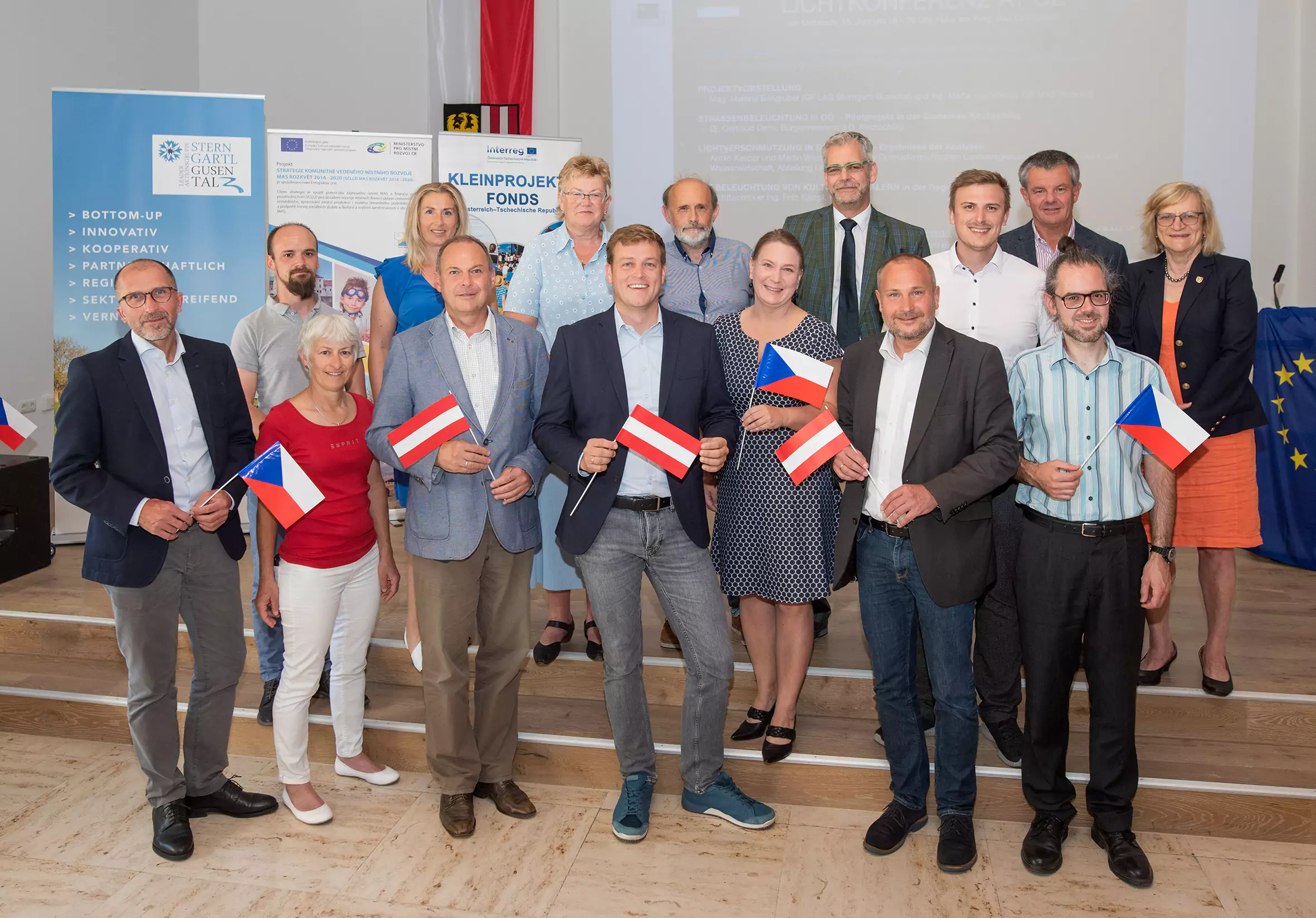 Gruppenfoto Lichtstudie