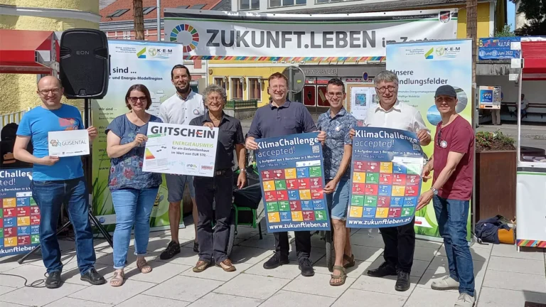 Gruppenfoto Abschluss KlimaChallenge 2022