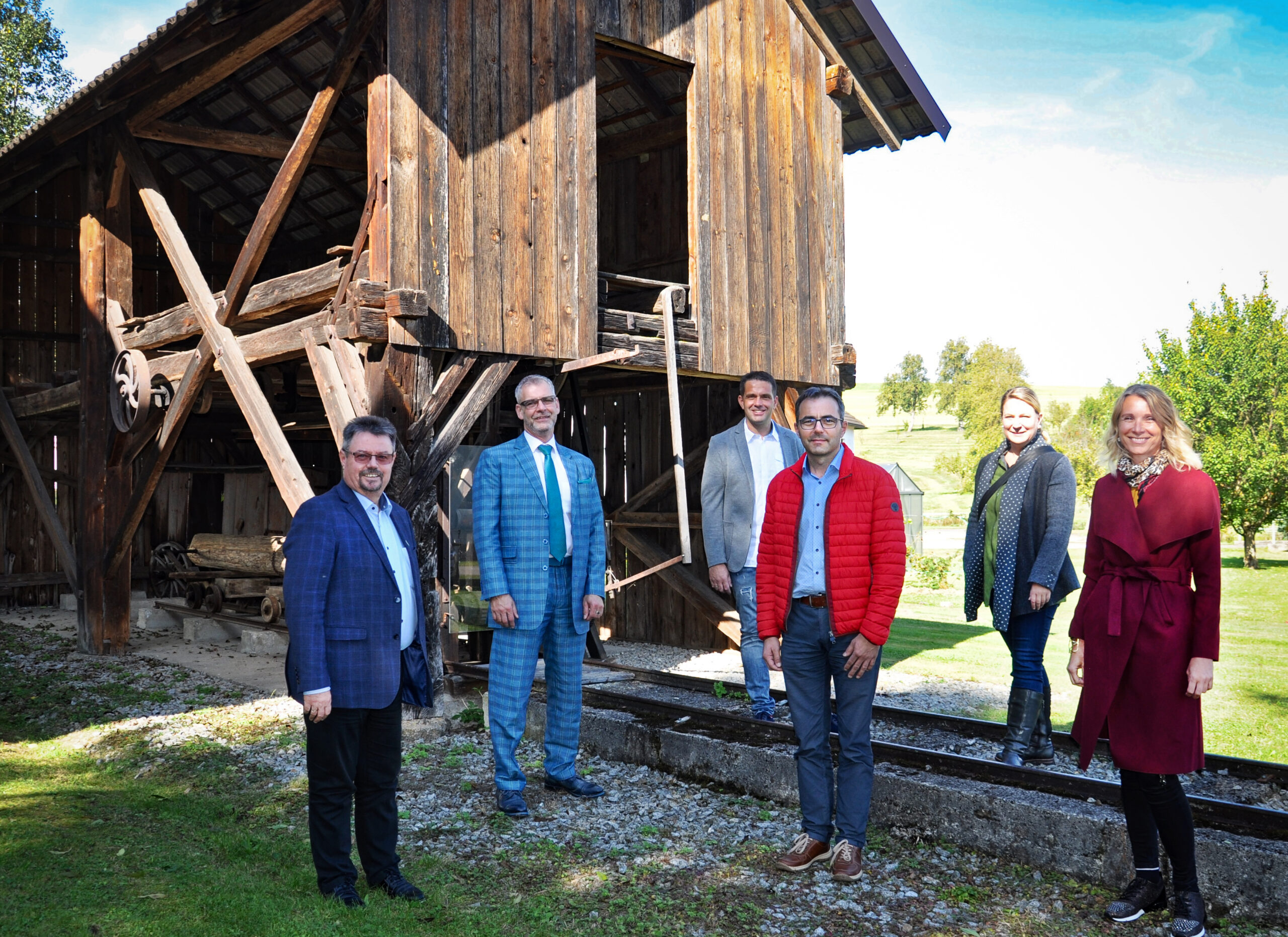 Gruppenfoto Gattersäge