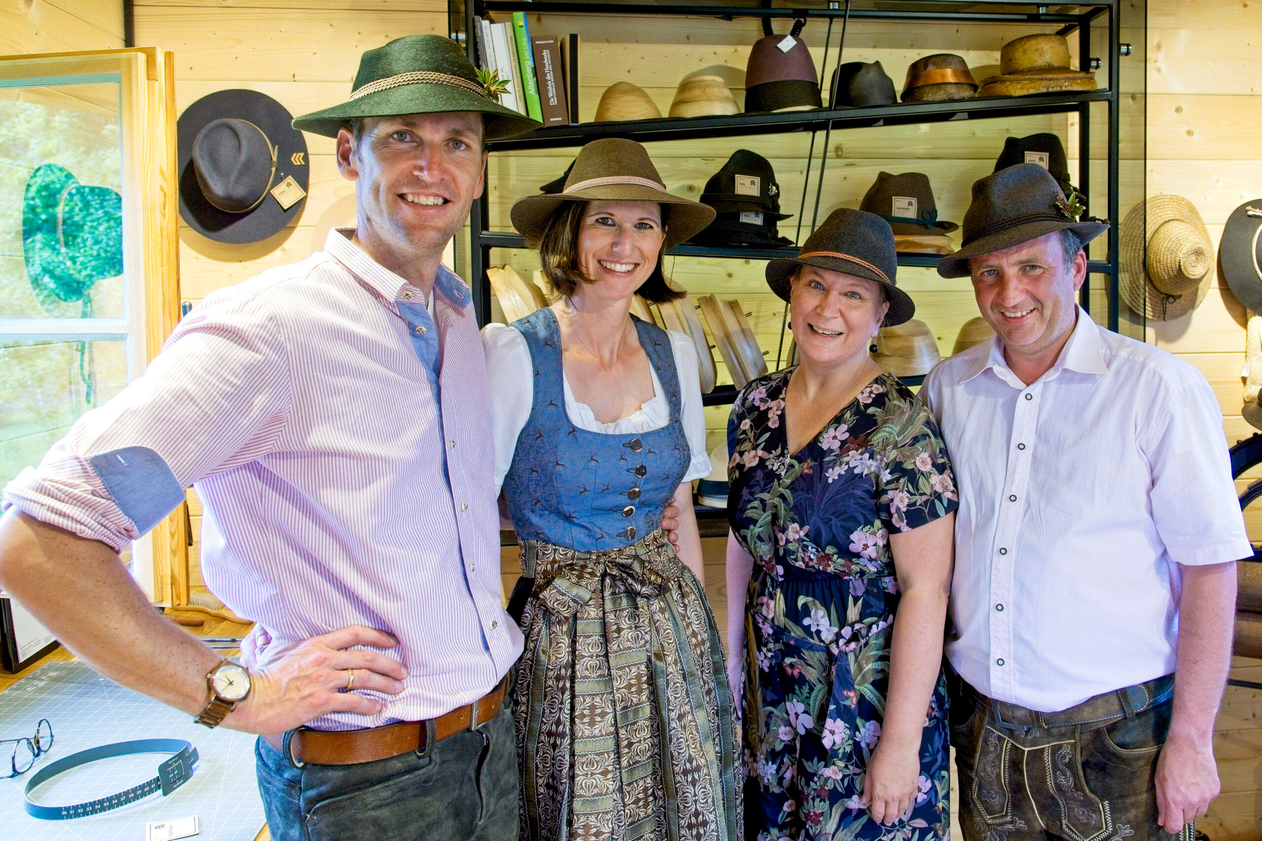 Gruppenfoto Hutmacherei OÖ