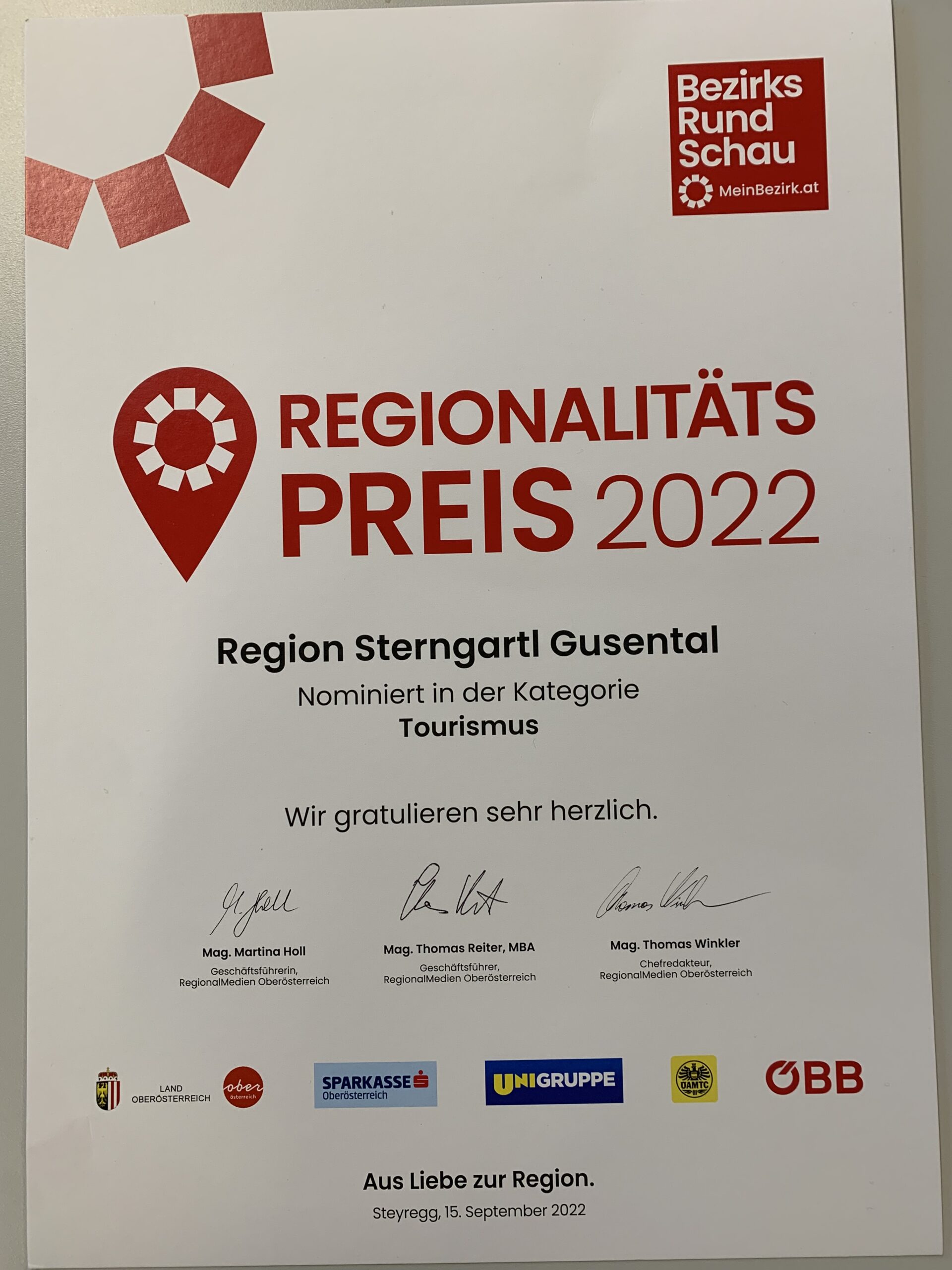 Regionalitätspreis 2022