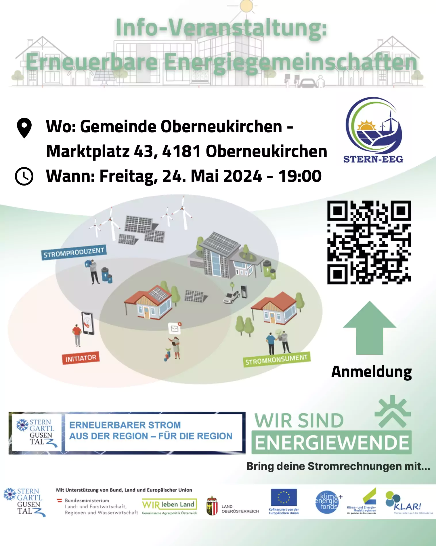 Einladung Infoveranstaltung EEG in Oberneukirchen