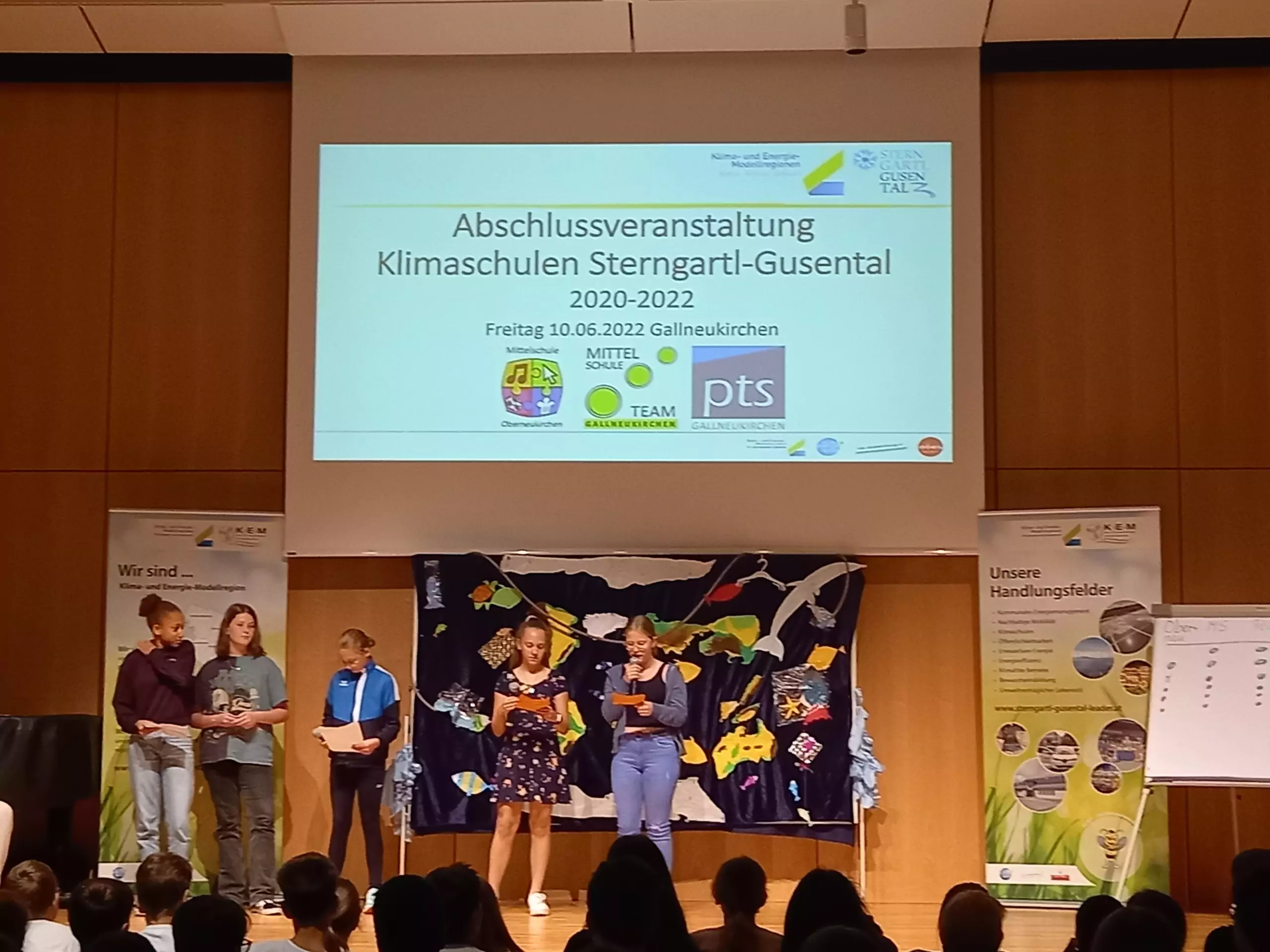 Abschlussveranstaltung Klimaschulen Sterngartl Gusental 2020-2022