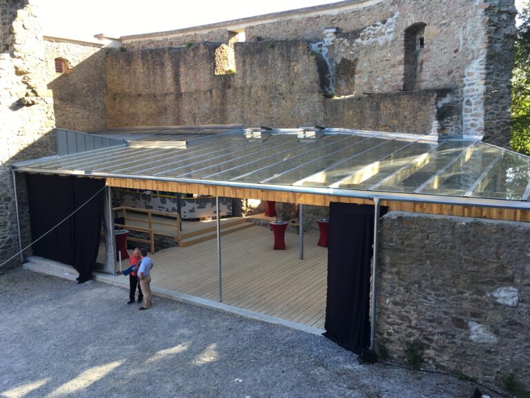 Burgpavillon Burgruine Reichenau