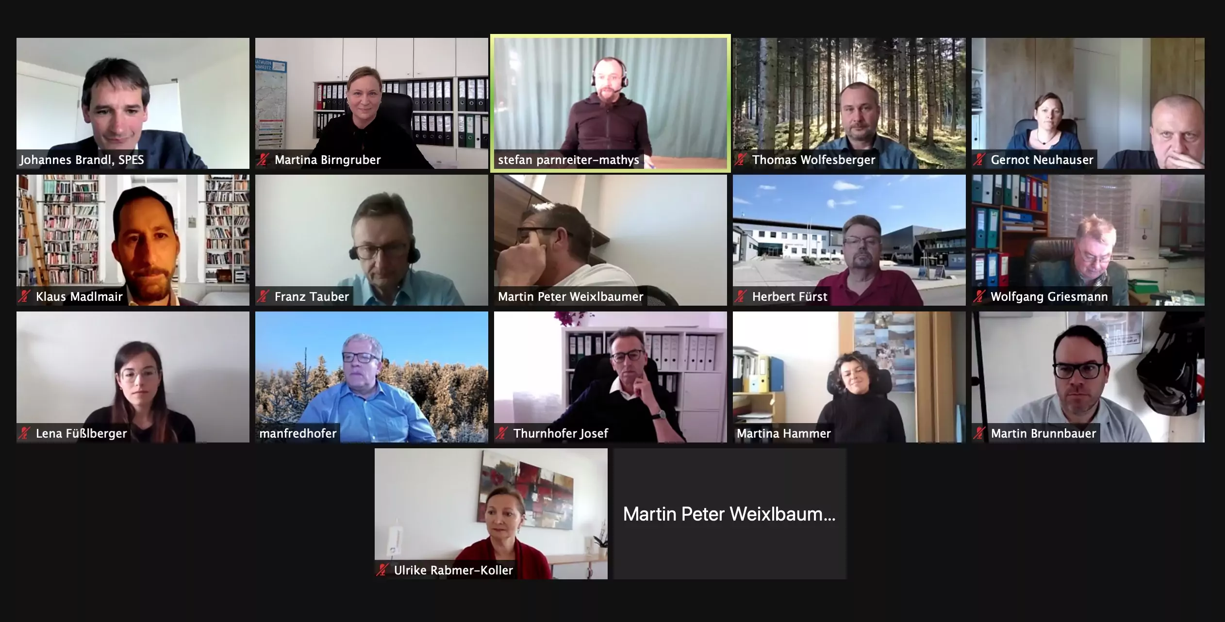 Zoom Kick-off Fokusgruppe Co-Working