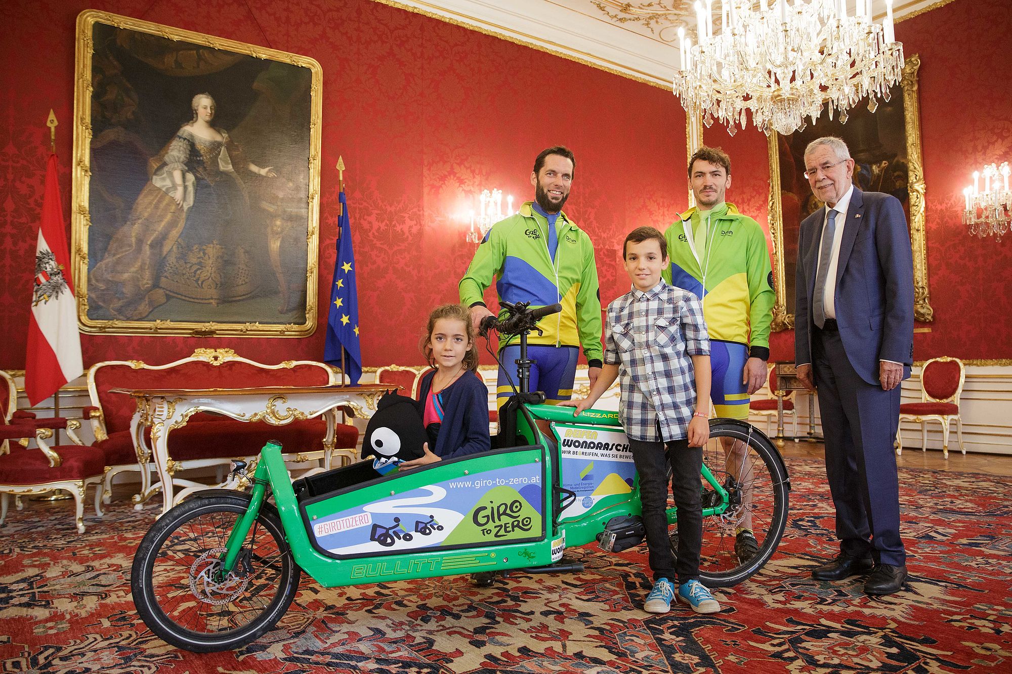 Gruppenfoto Giro to Zero