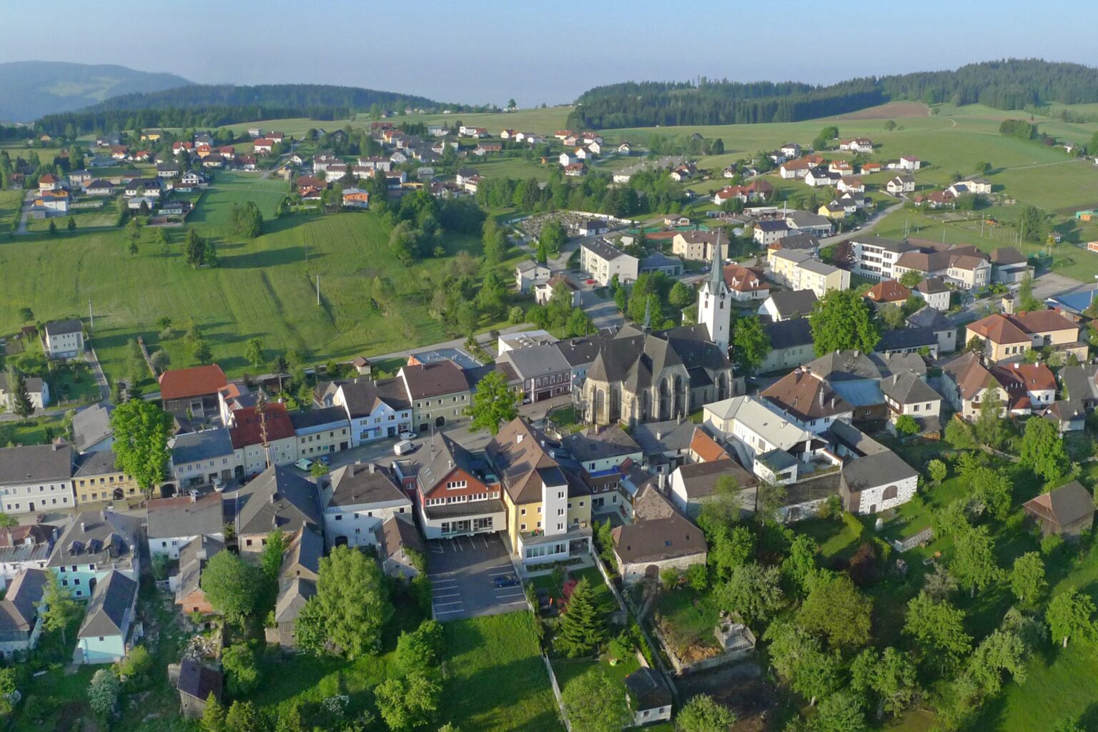 Luftaufnahme Oberneukirchen