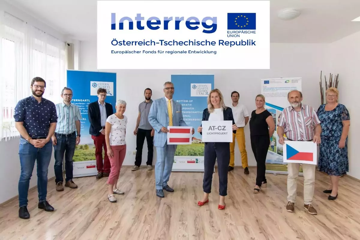 Gruppenfoto Lichtstudie AT-CZ