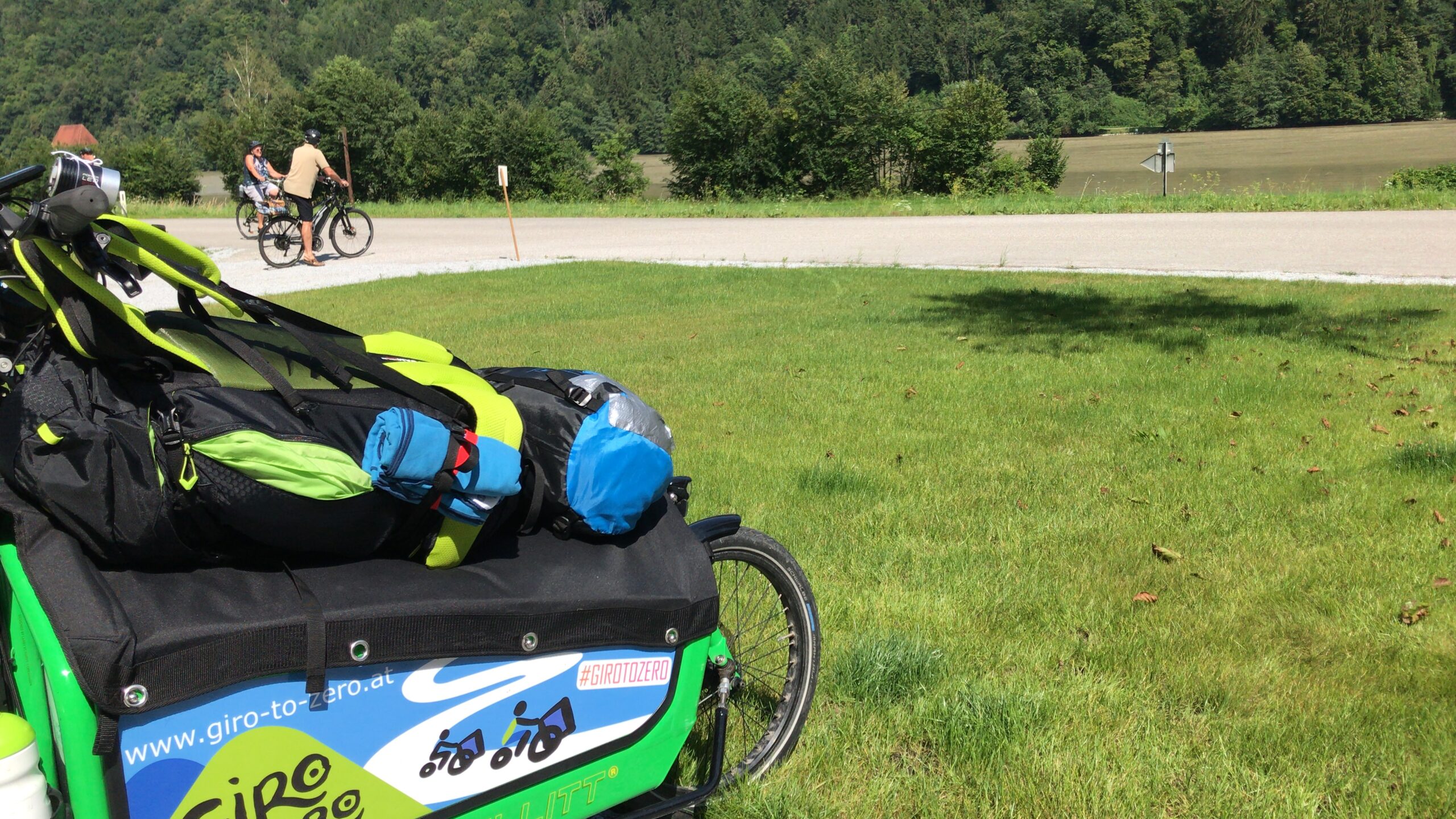 Lastenrad Camping