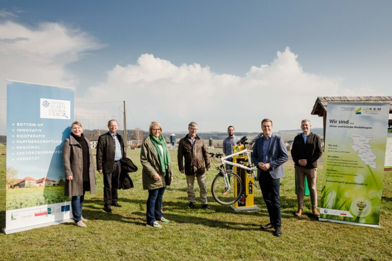 Gruppenfoto Radservicestationen