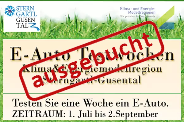 E-Auto Testwochen ausgebucht