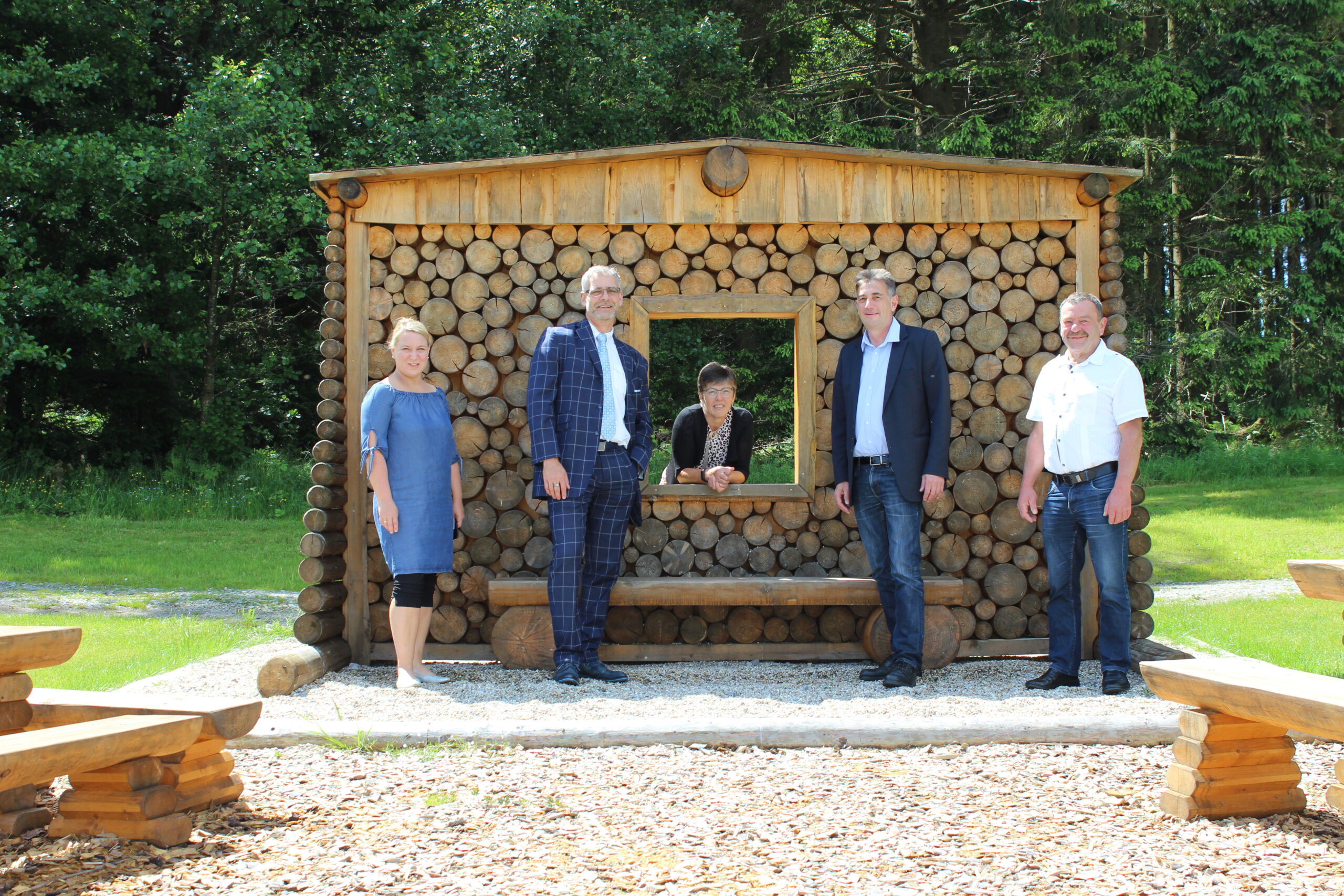 Gruppenfoto Generationenpark Sonnberg