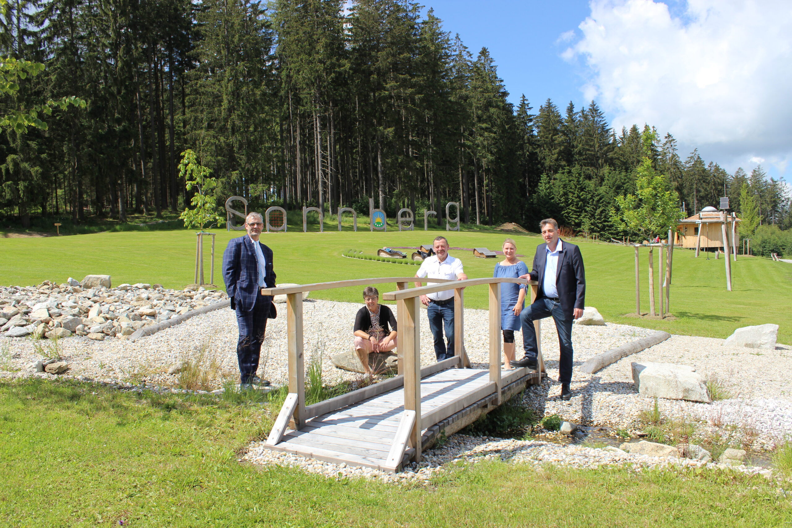 Gruppenfoto Generationenpark Sonnberg