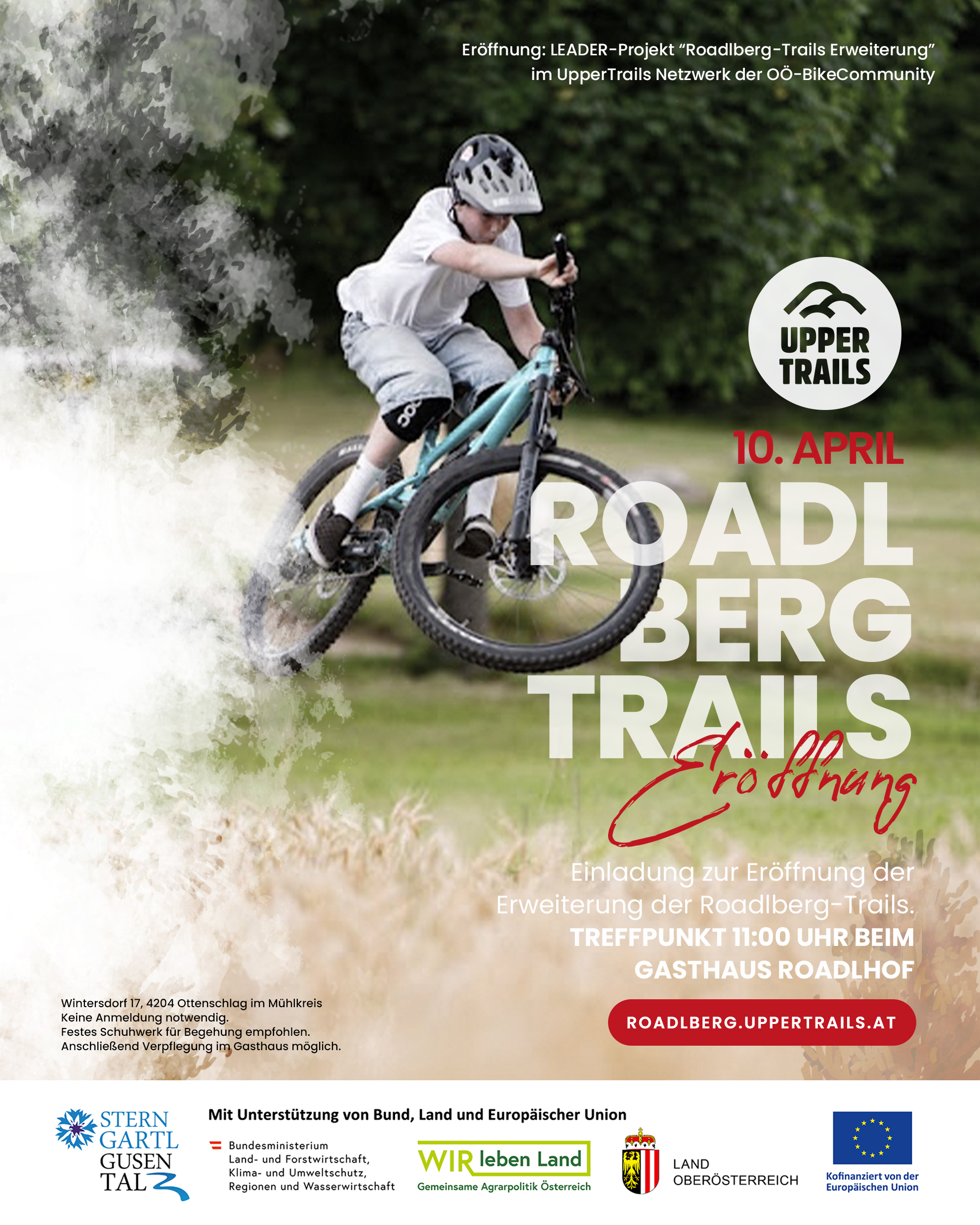 Eröffnung der Erweiterung der Roadlberg-Trails