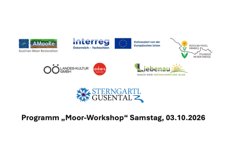 Moor-Workshop: Schutz, Artenvielfalt und Tourismus am Samstag, 3.10.2026